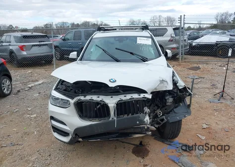 2021 BMW X3 xDrive30I из США, поврежденный, VIN 5UXTY5C07M9H33261